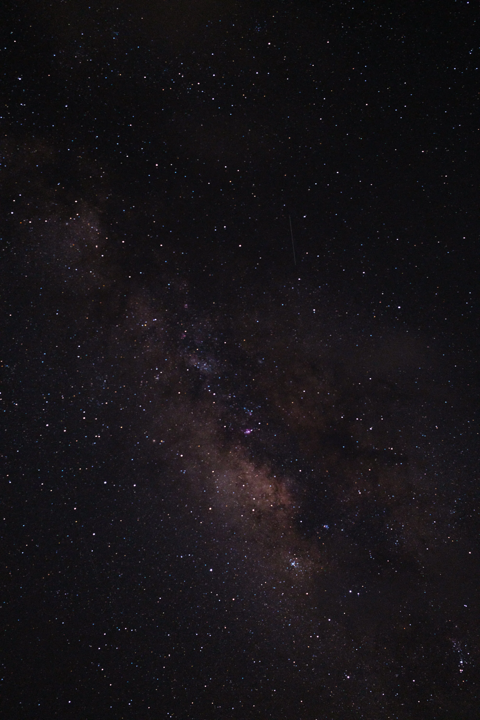The Milky Way, once the boats had gone quiet.